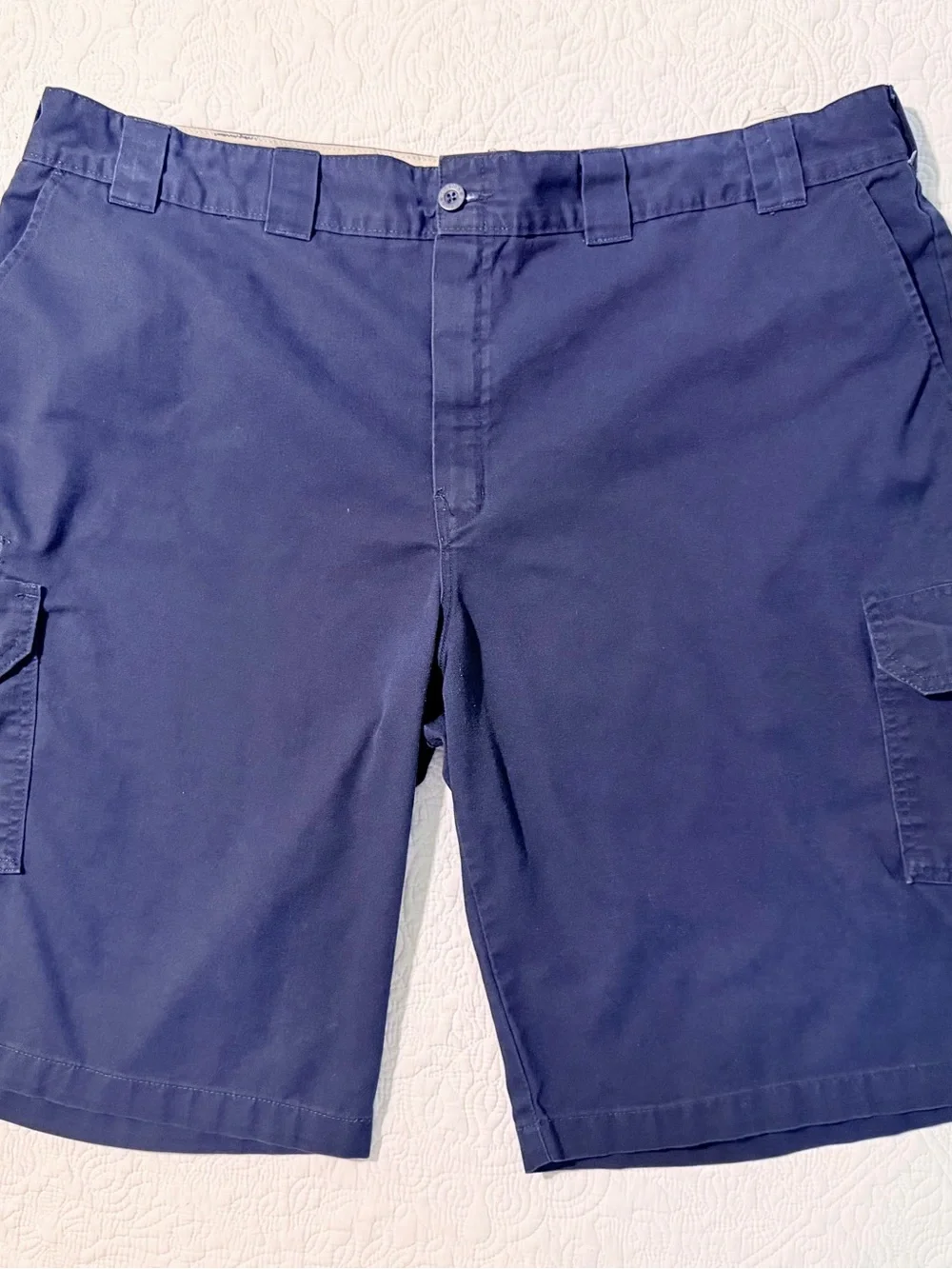 Dickies Flex | Relaxed Fit Cargo Shorts | Navy Blue | Size 46